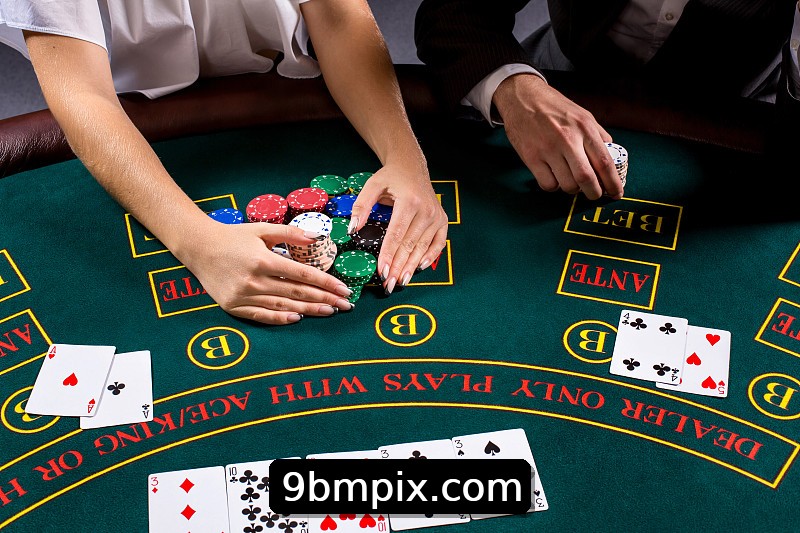 Mesa de Blackjack 9bm